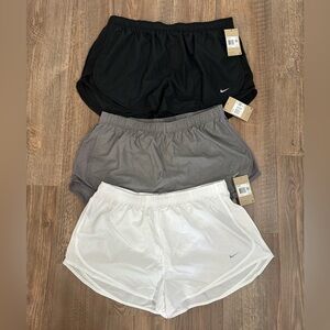 3 pair of Nike women’s running shorts NWT size XXL